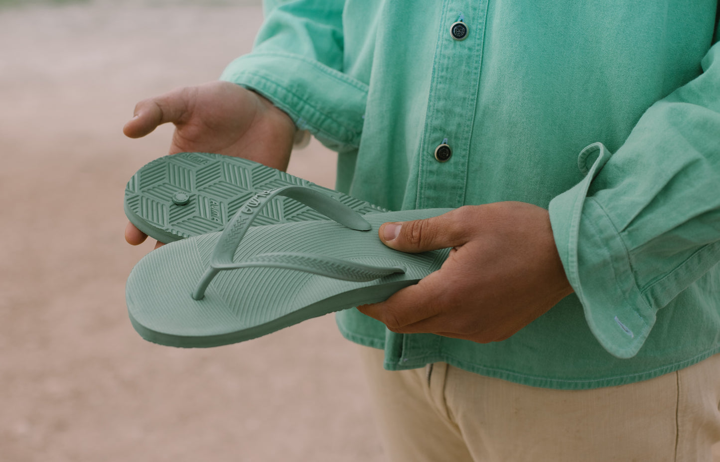 Men's Sol Flip Flop - Jade