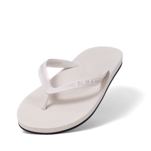 Men's Recycled Tire Sole Flip Flop - Pearl