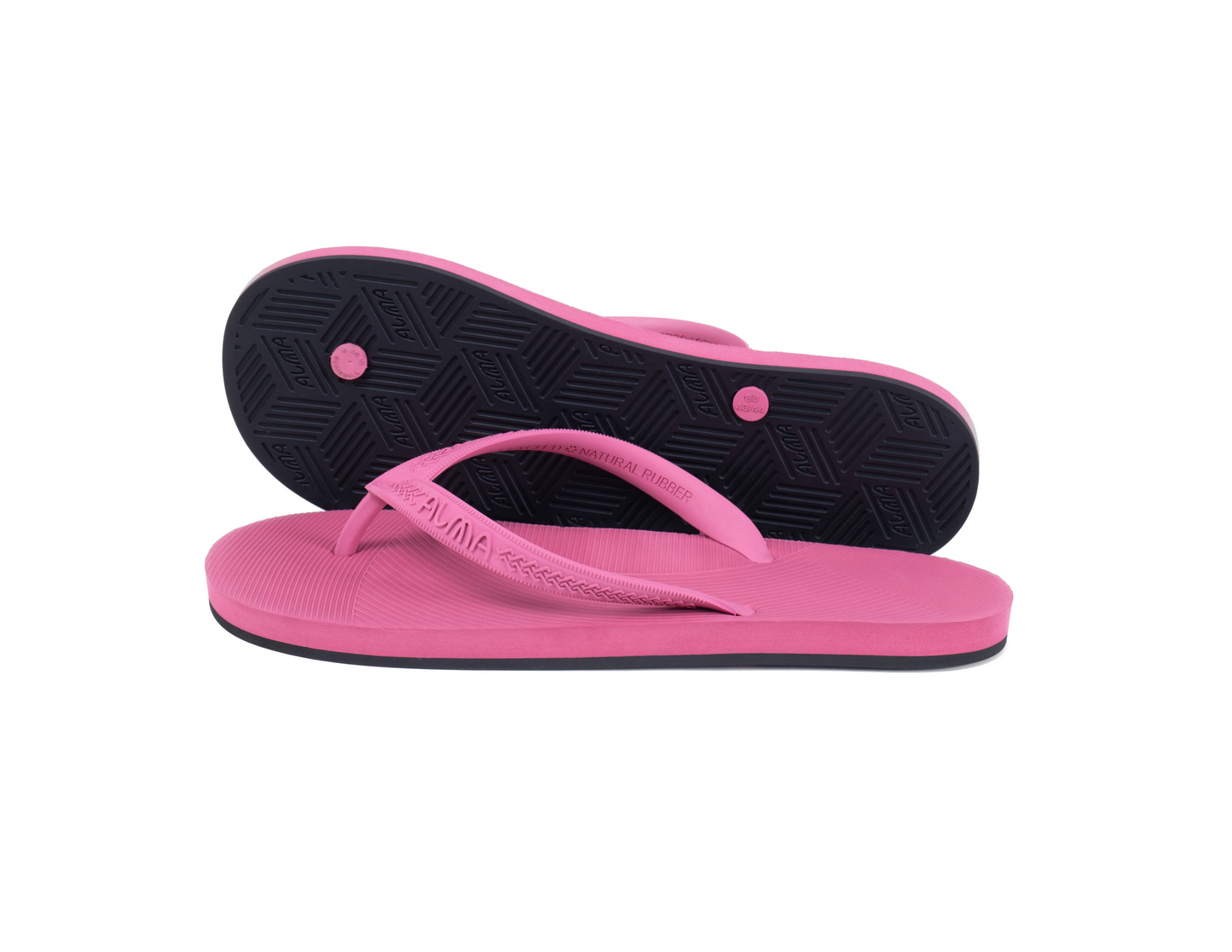 Women's Recycled Tire Sole Flip Flop - Rose
