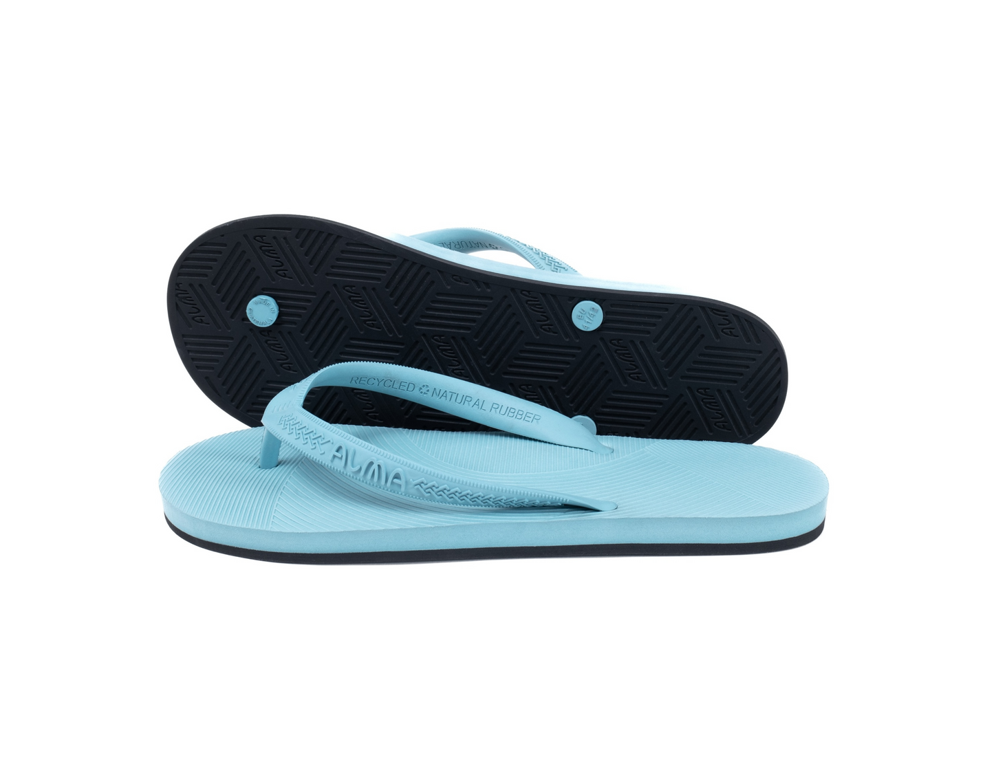 Men's Recycled Tire Sole Flip Flop - Topaz