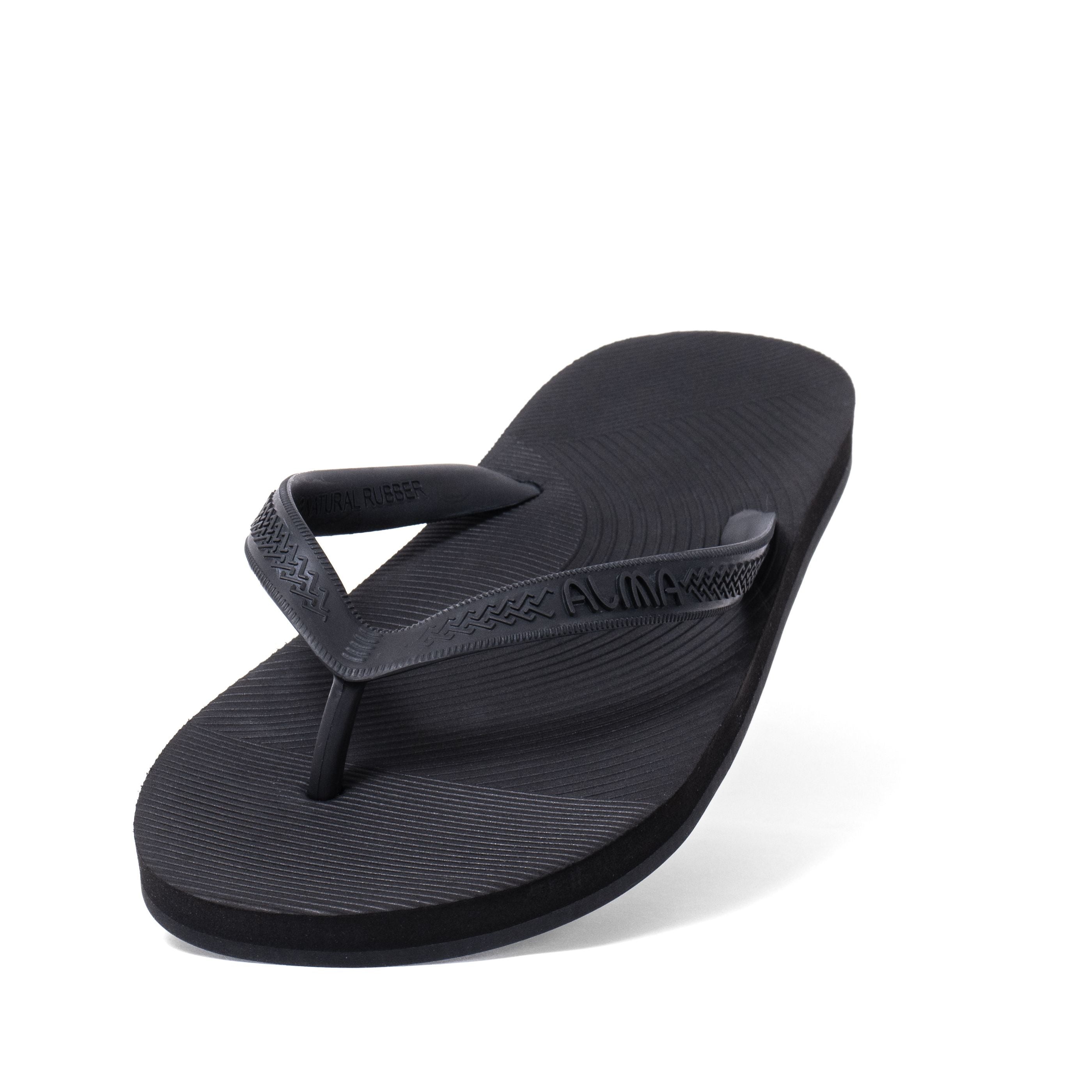 Rubber sole flip flops on sale