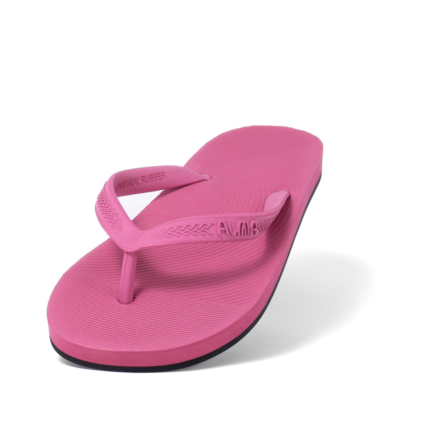 Men's Recycled Tire Sole Flip Flop - Rose